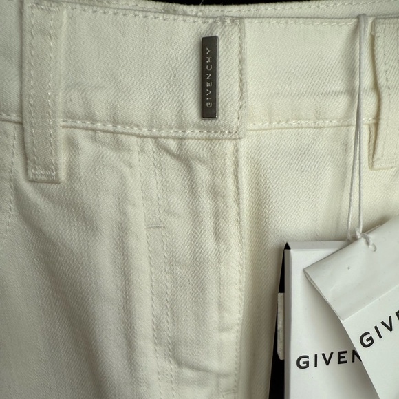 Givenchy Cream Denim Skirt - Picture 4 of 7